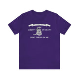 The Culpeper Minute Men Flag T Shirt: Bella + Canvas 3001