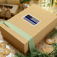 Thin Blue Line Flag Sticker