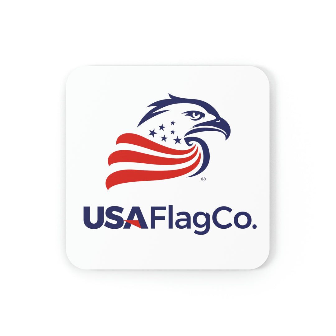 USA Flag Co. cork-back coaster is a perfect match for your favorite mug!