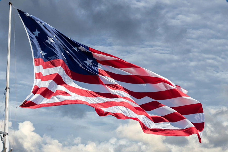 Fort McHenry Star-Spangled Banner Flag (Embroidered Stars & Sewn Stripes) - USA Flag Co.