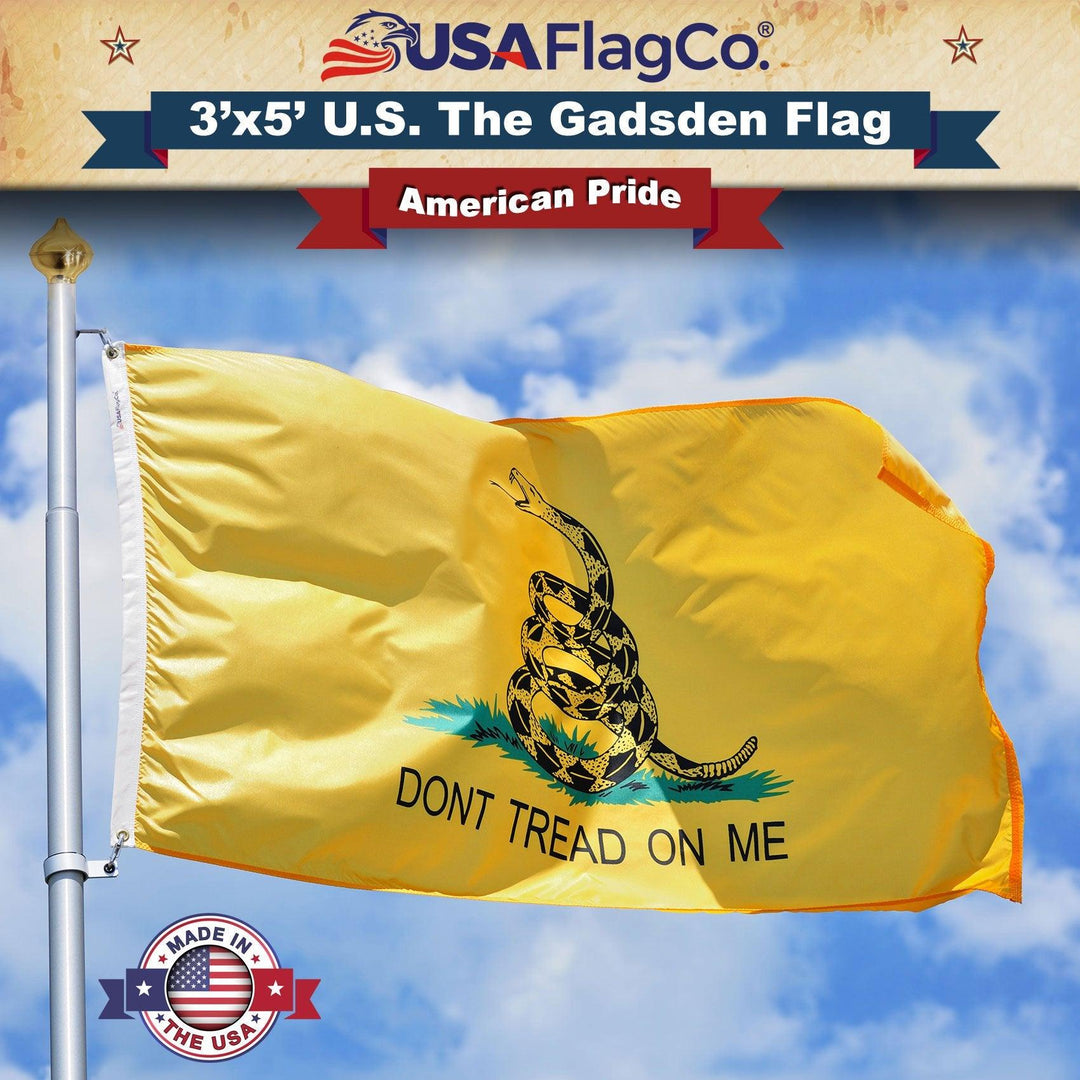 Gadsden Flag (Don't Tread On Me) - USA Flag Co.