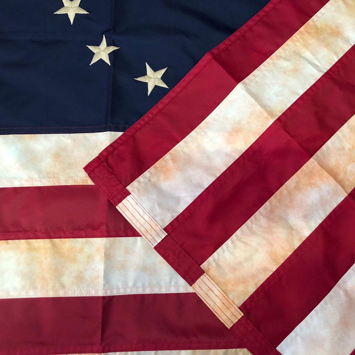 Heritage Betsy Ross Flag 3x5 ft Embroidered Stars Sewn Stripes
