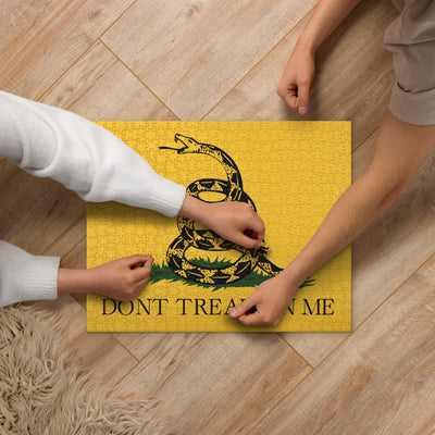 Gadsden Flag "Don't Tread On Me" Jigsaw puzzle