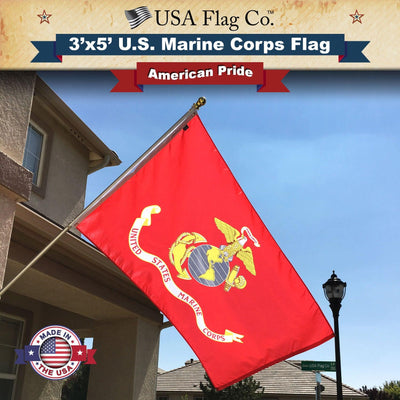 Marine Corps Flag (3x5 foot) - USA Flag Co.