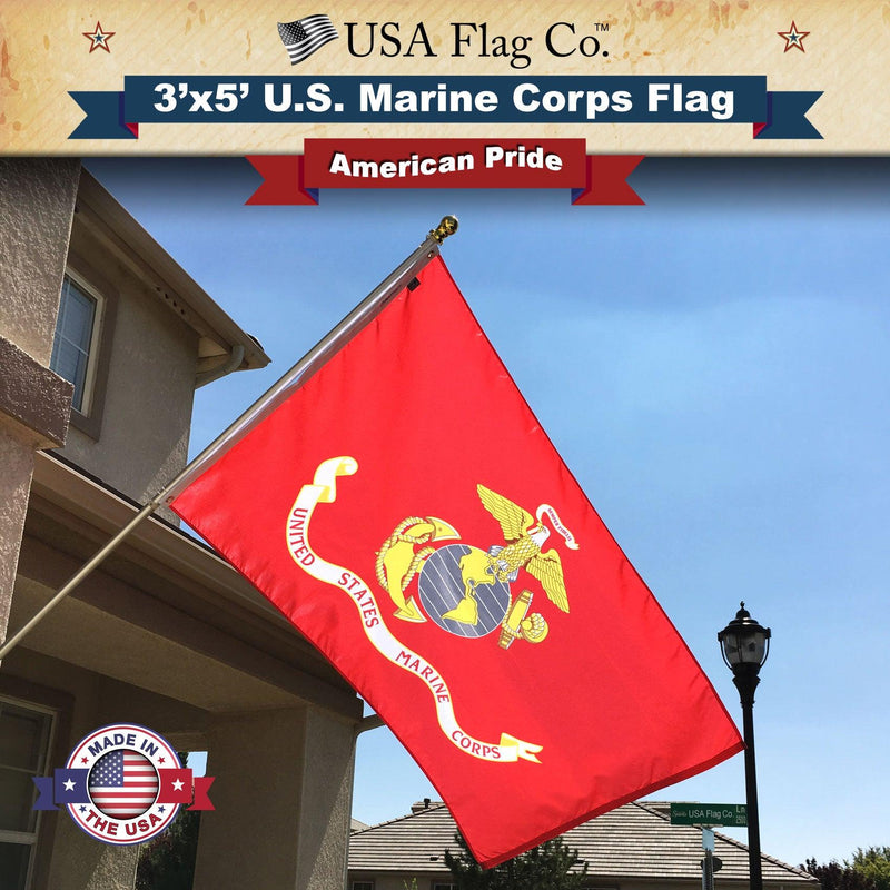 Marine Corps Flag (3x5 foot) - USA Flag Co.