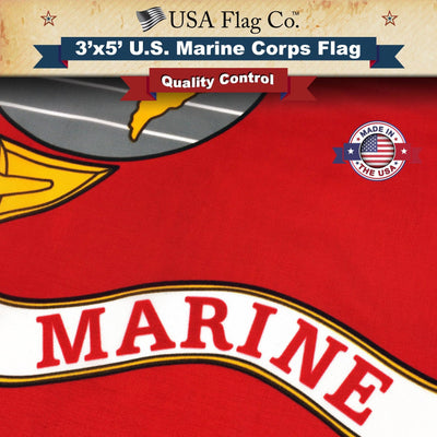 Marine Corps Flag (3x5 foot) - USA Flag Co.