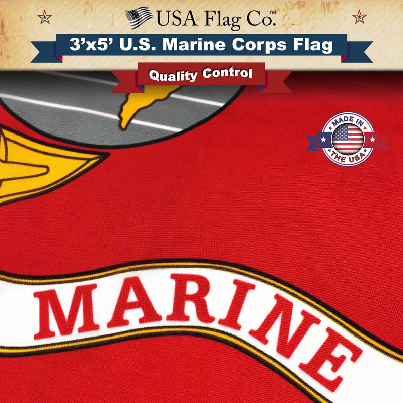 Marine Corps Flag (3x5 foot) - USA Flag Co.