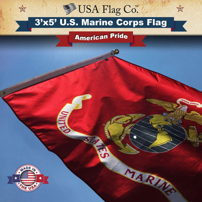 Marine Corps Flag (3x5 foot) - USA Flag Co.