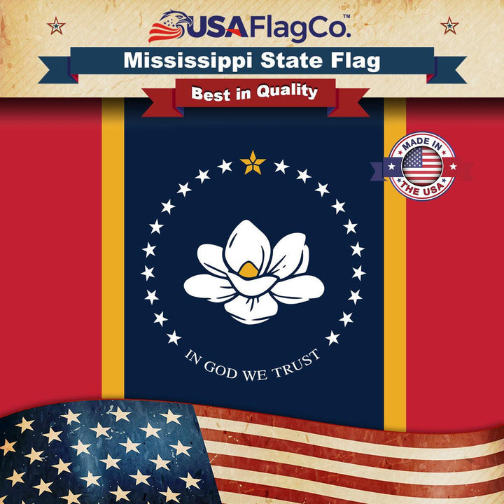 Mississippi Flag - USA Flag Co.