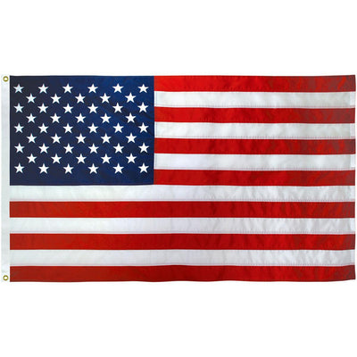 Nylon American Flag (3x5 foot) Embroidered Stars & Sewn Stripes - USA Flag Co.