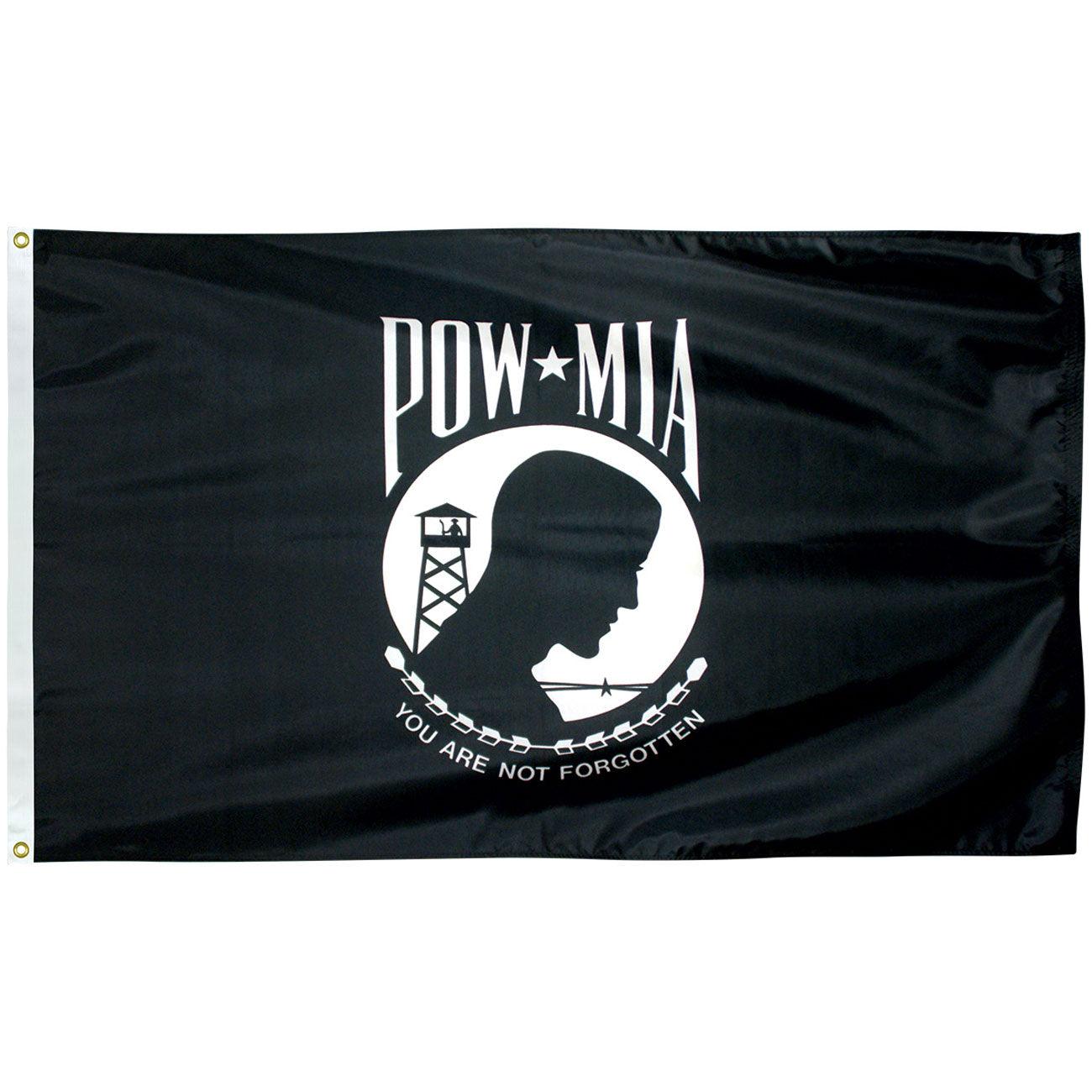 POW MIA Flag by USA Flag Co. 3x5 Flag Double-sided Embroidered