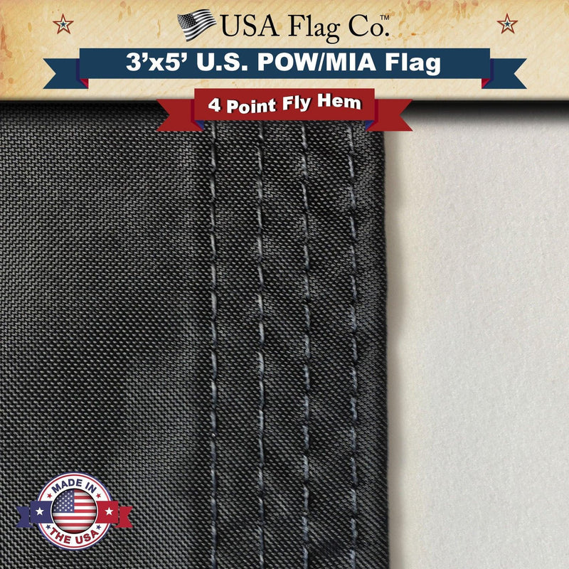 POW MIA Flag (3x5 foot) Double-sided - USA Flag Co.