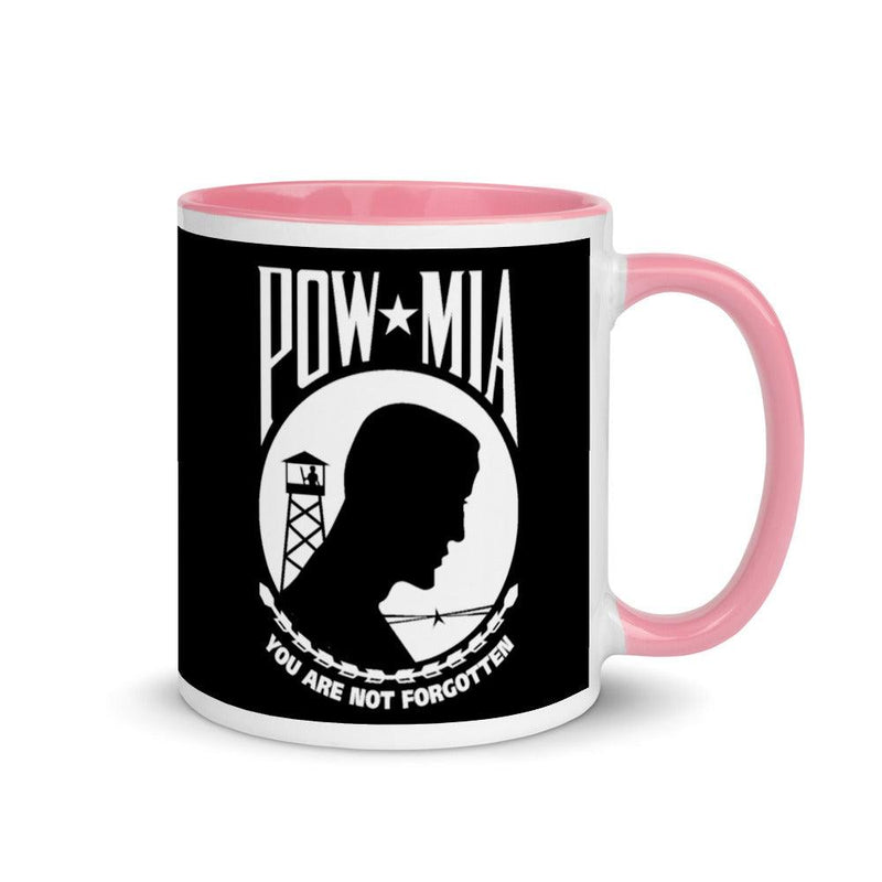 POW MIA Mug - 11 oz. Black Mug - USA Flag Co.