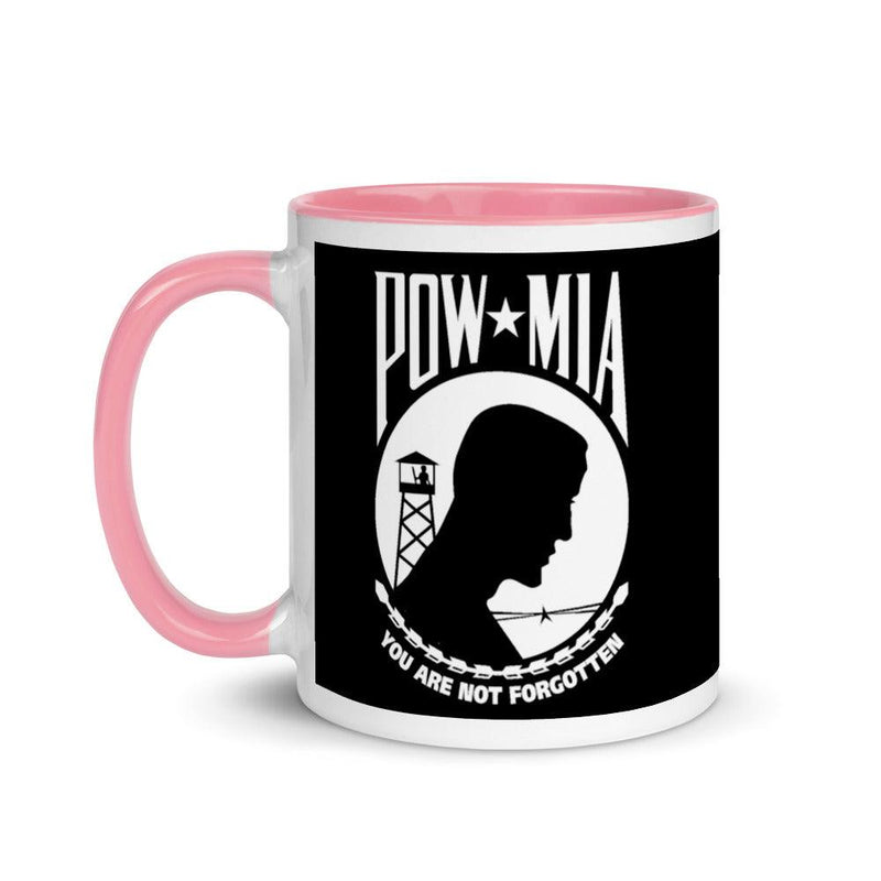 POW MIA Mug - 11 oz. Black Mug - USA Flag Co.