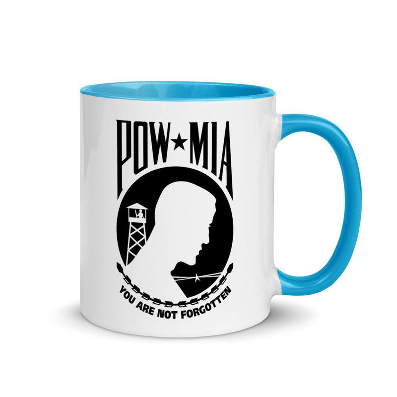 POW MIA Mug - 11 oz. White Mug - USA Flag Co.