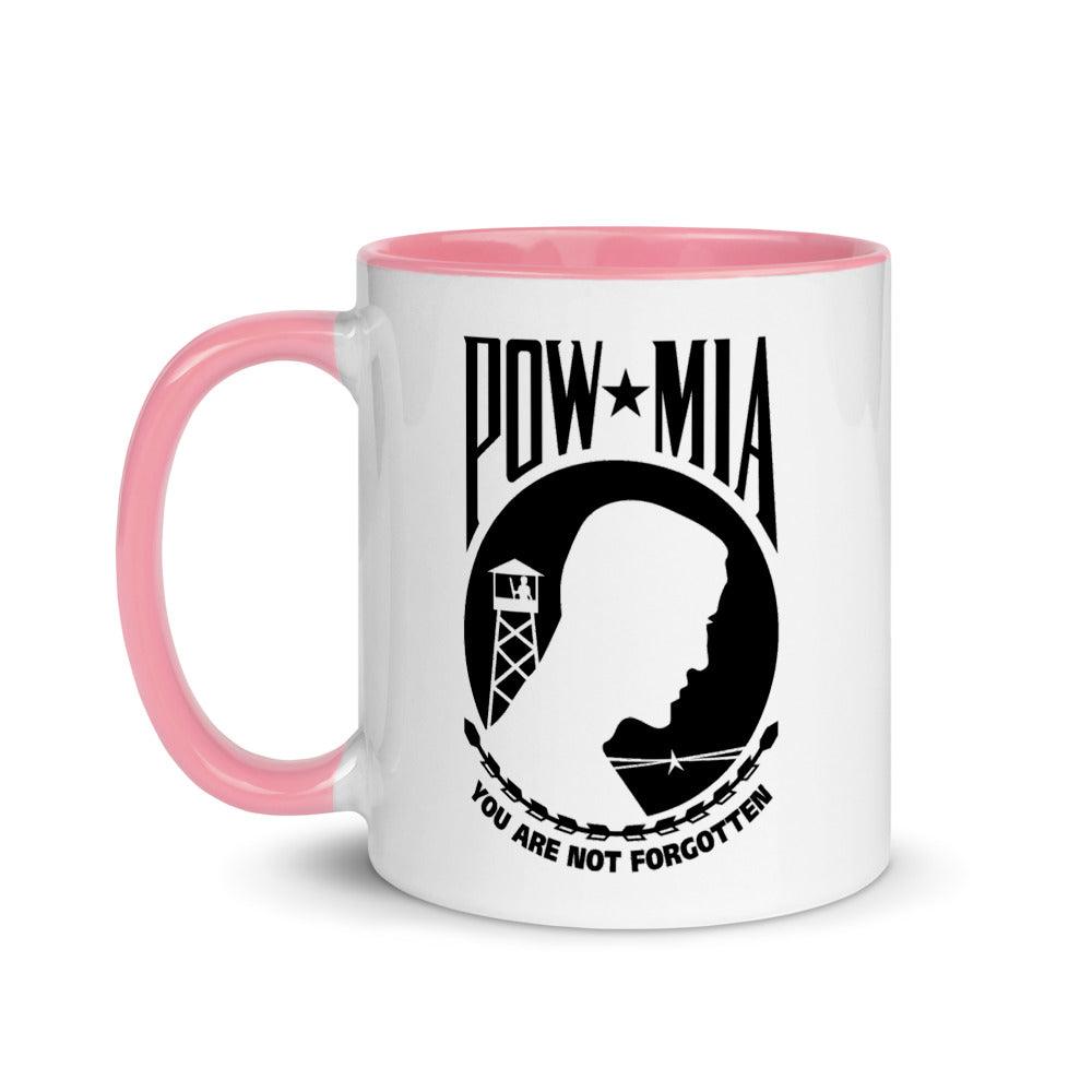 POW MIA Mug - 11 oz. White Mug - USA Flag Co.