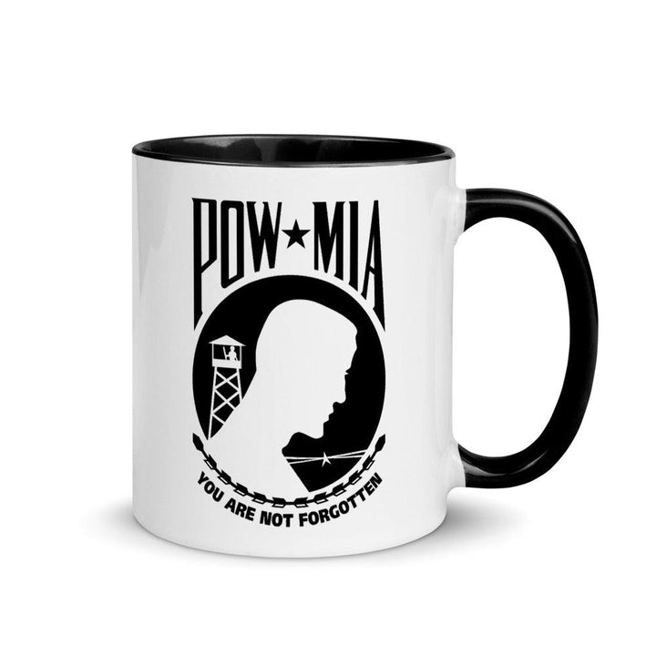 POW MIA Mug - 11 oz. White Mug - USA Flag Co.