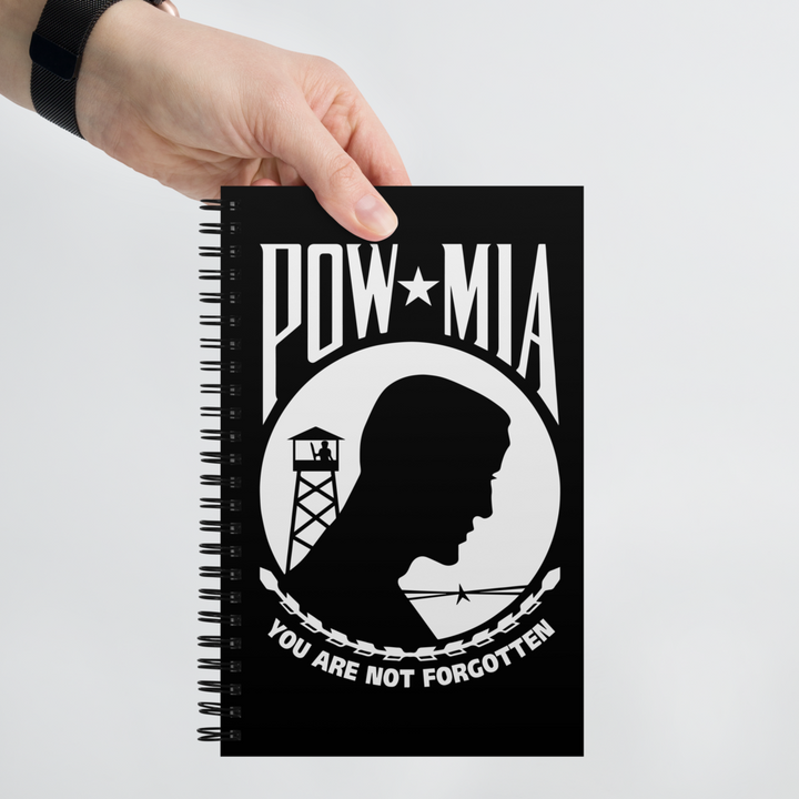 POW-MIA Flag Spiral Notebook by USA Flag Co.