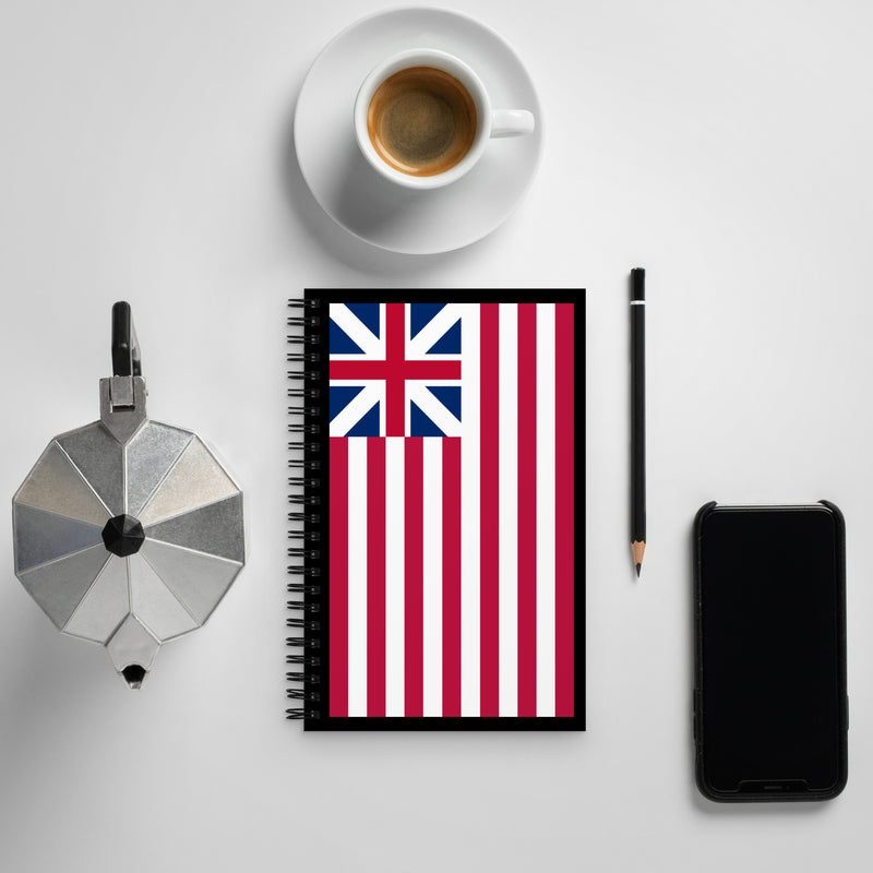 Grand Union Flag Spiral Notebook by USA Flag Co.