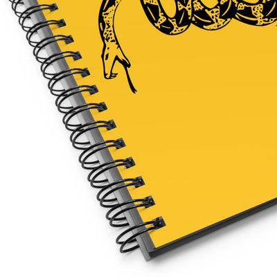 Don't Tread On Me Flag Spiral Notebook by USA Flag Co.
