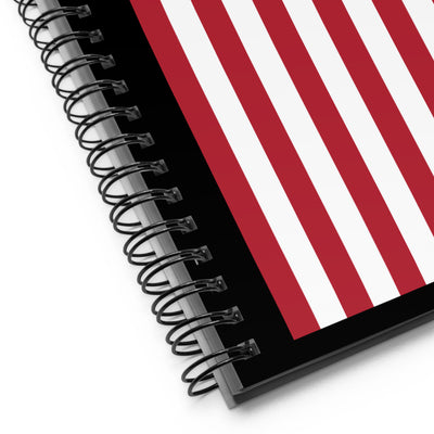 American Flag Spiral Notebook by USA Flag Co.