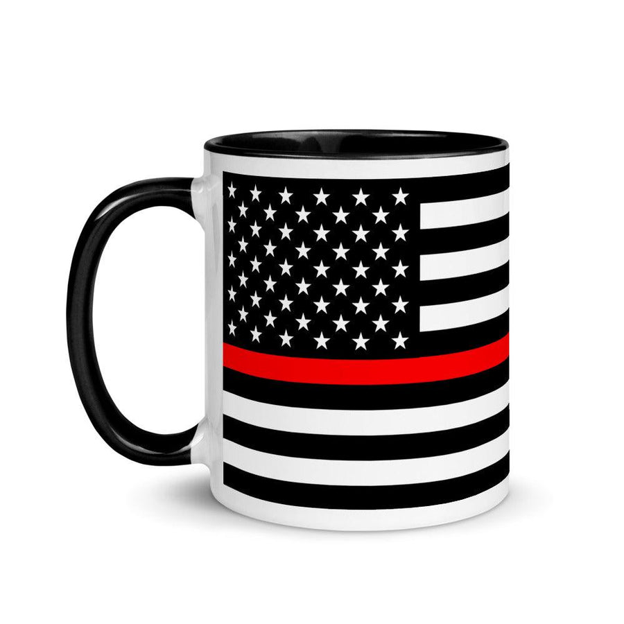 Thin Red Line Mug - 11 oz. - USA Flag Co.