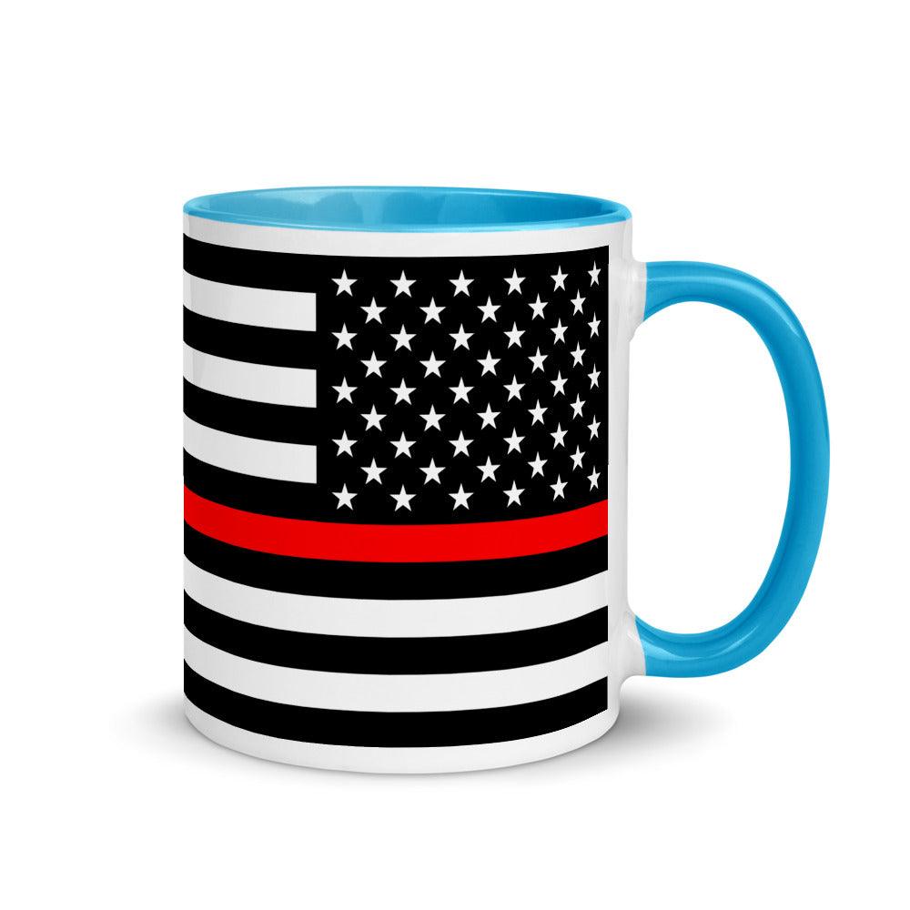 Thin Red Line Mug - 11 oz. - USA Flag Co.