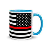 Thin Red Line Mug - 11 oz. - USA Flag Co.
