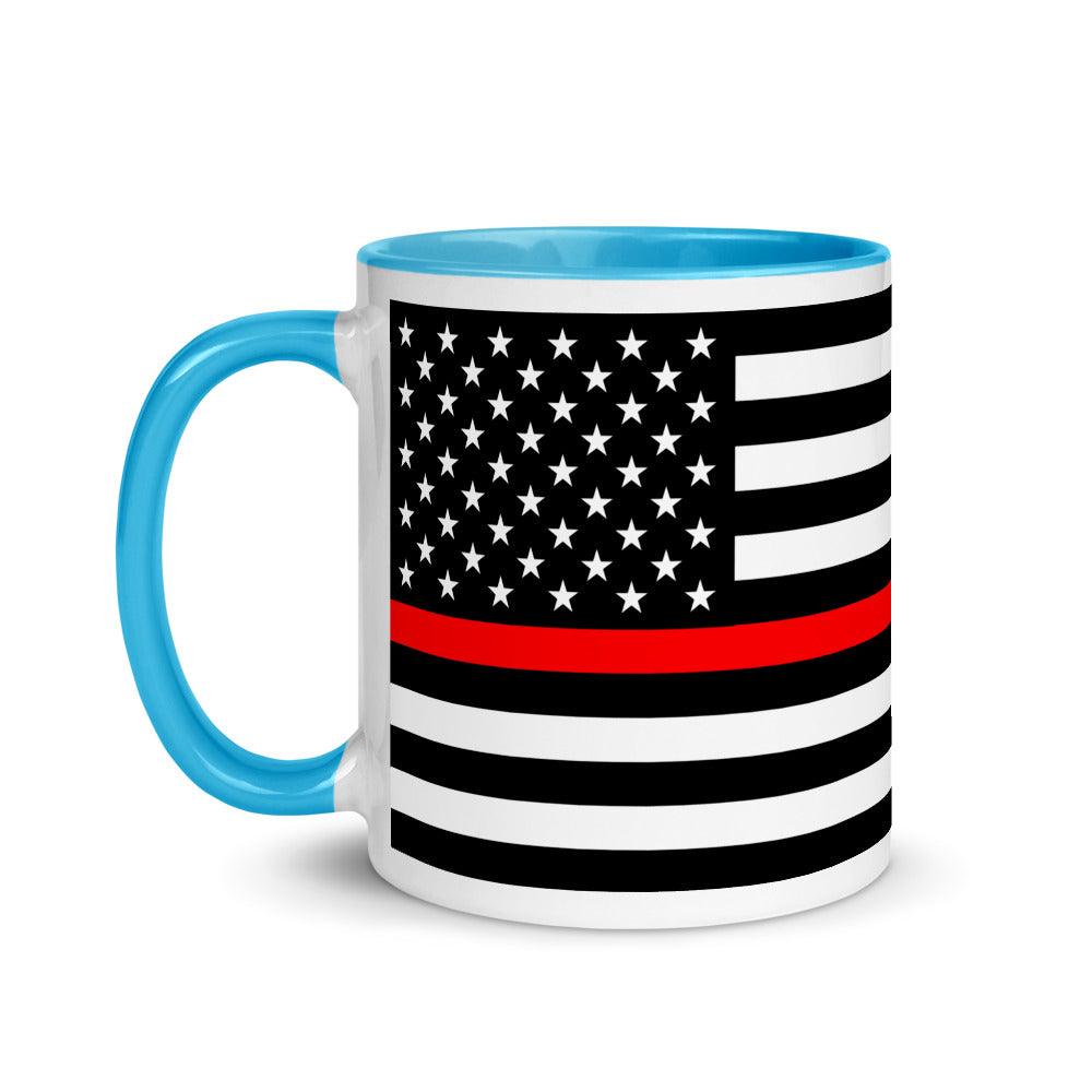 Thin Red Line Mug - 11 oz. - USA Flag Co.