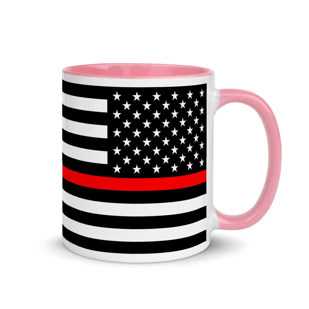 Thin Red Line Mug - 11 oz. - USA Flag Co.