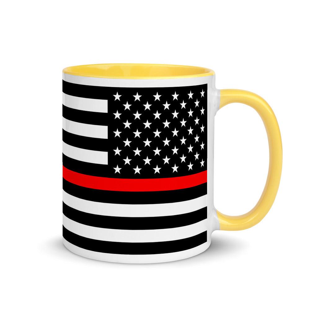 Thin Red Line Mug - 11 oz. - USA Flag Co.