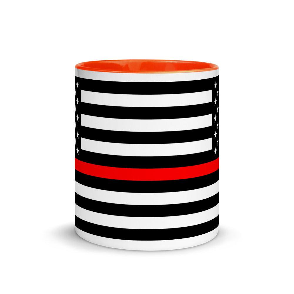 Thin Red Line Mug - 11 oz. - USA Flag Co.