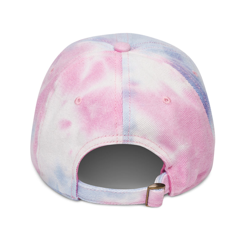 Tie Dye Hat American Flag (Embroidered Flag)