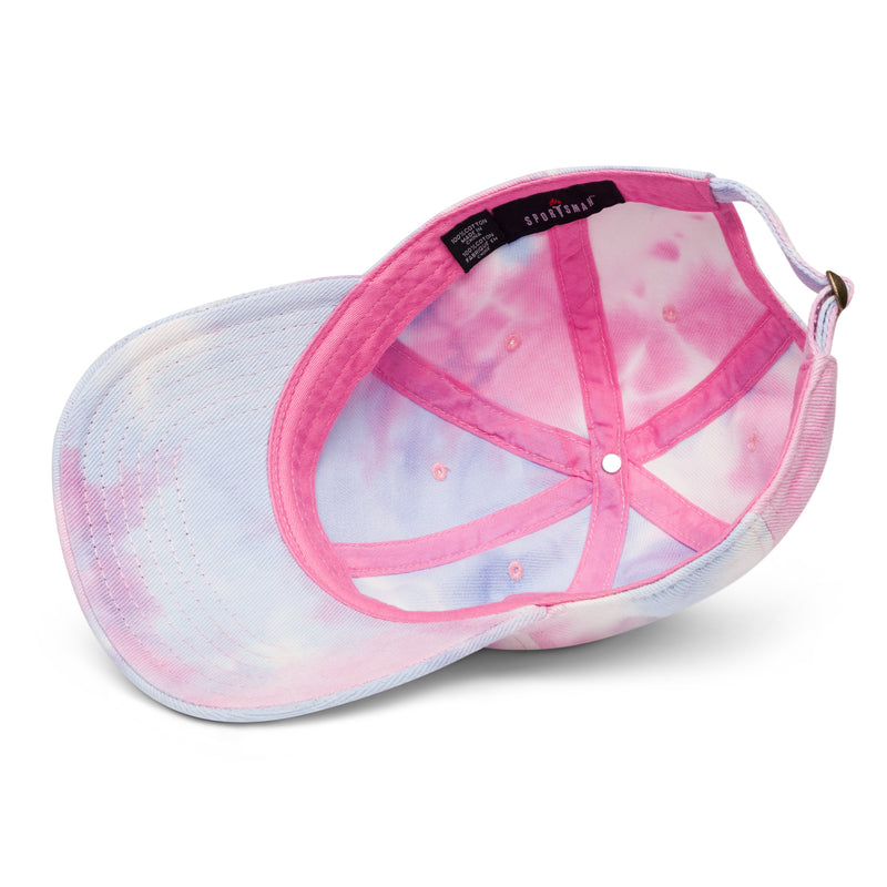 Tie Dye Hat American Flag (Embroidered Flag)