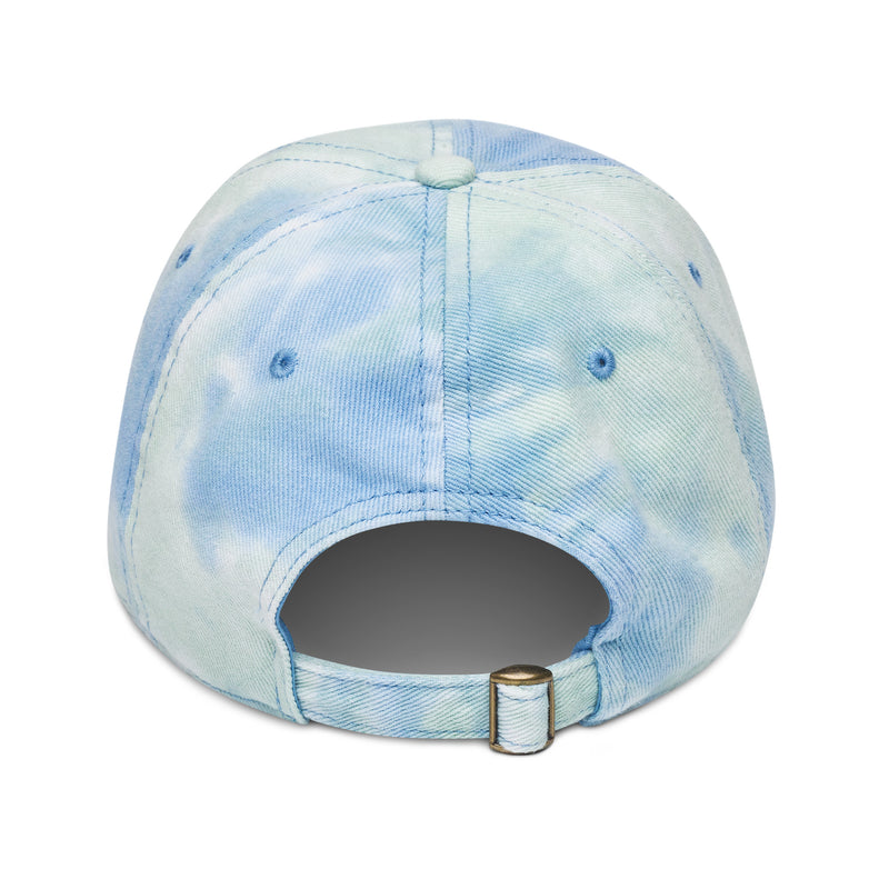Tie Dye Hat American Flag (Embroidered Flag)