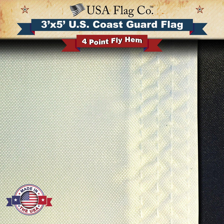 US Coast Guard Flag (3x5 foot) - USA Flag Co.