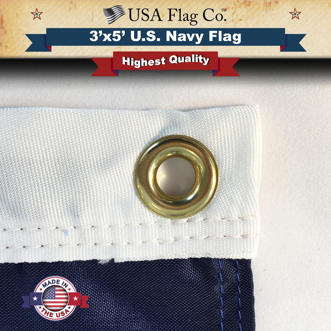 US Navy Flag (3x5 foot) - USA Flag Co.