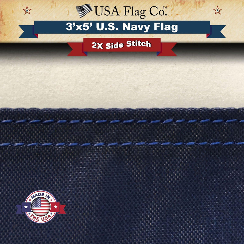 US Navy Flag (3x5 foot) - USA Flag Co.