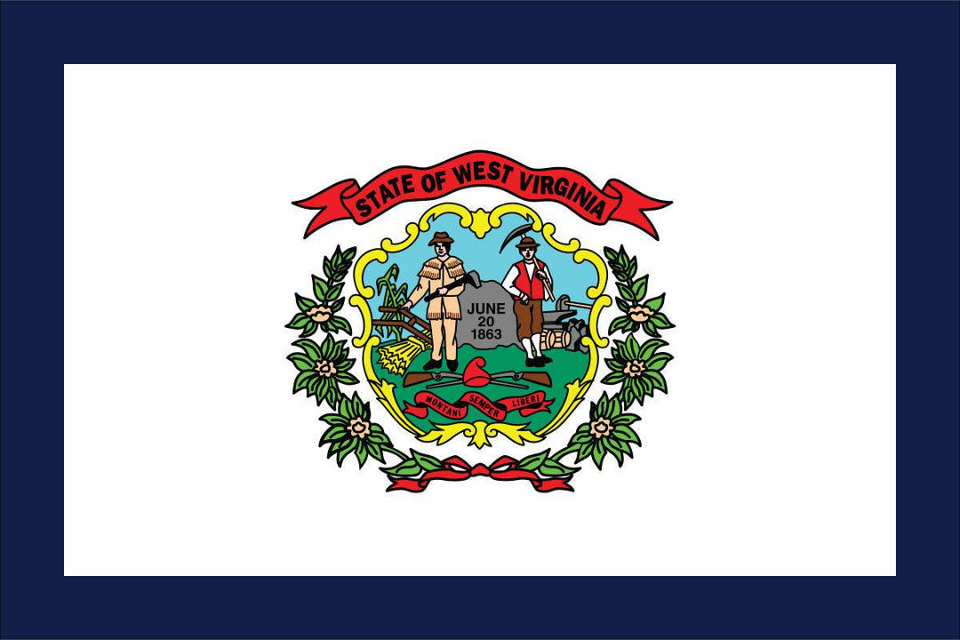 West Virginia Flag - USA Flag Co.