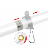 White Flag Pole (6ft, 1-inch Diameter) - USA Flag Co.