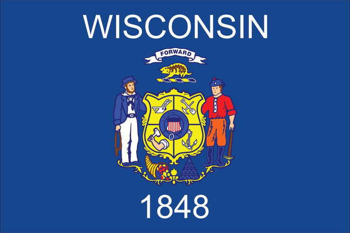 Wisconsin Flag - USA Flag Co.