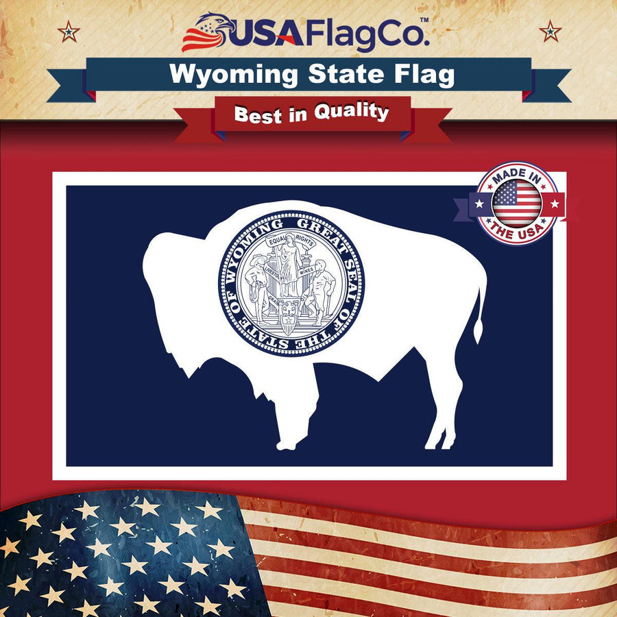 Wyoming Flag - USA Flag Co.